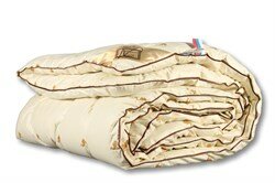 Одеяло из верблюжей шерсти,пэ - классическое-всесезонное Сахара 200х220